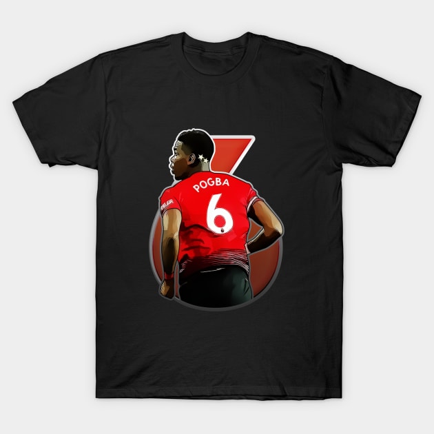 Pogba 6 T-Shirt by InspireSoccer